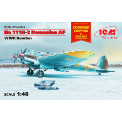 ICM 48266 - 1/48 He 111H-3 Romanian AF, WWII Bomber, plastic model kit