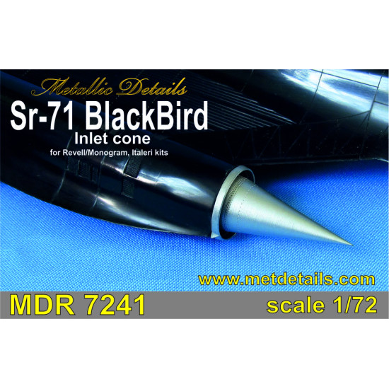 Metallic Details MDR7241 -1/72 - SR-71 Blackbird. Inlet cone
