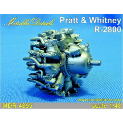 Metallic Details MDR4855 - 1/48 - Pratt & Whitney R-2800 Photo-etched