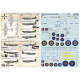 Print Scale 72-386 - 1/72 Spitfire Aces of Northwest Europe 1944-45 Part 2 decal