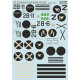 Print Scale 72-388 - 1/72 SM-79 in the Spanish Civil War (wet decal for aircraft)