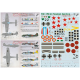 Print Scale 72-393 - 1/72 FW-190 in Foreign Service Part-1 (wet decal for aircraft)