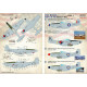 Print Scale 48-170 - 1/48 F-51 Mustang. Units of the Korean War Part 1 (wet decal for aircraft)