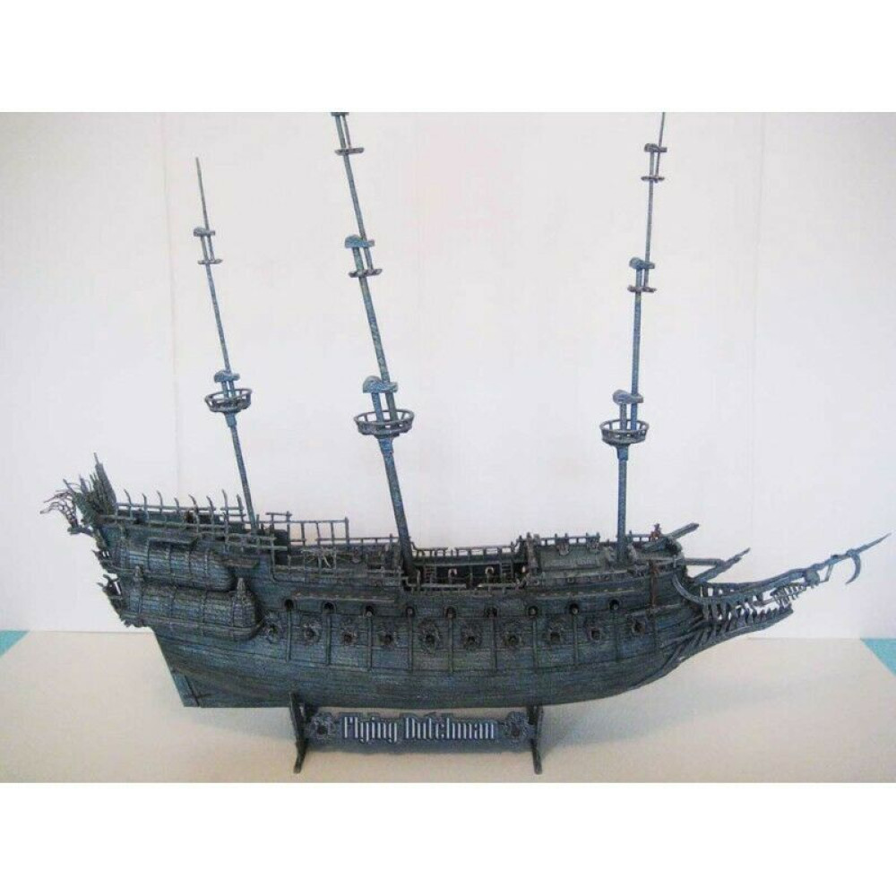 Pirates of the Caribbean Flying Dutchman models - D23