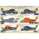 Print Scale 72-400 - 1/72 scale - Kamon Sea Sprite Part 1, Decal for helicopter