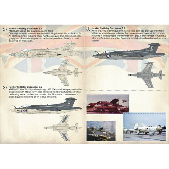 Print Scale 72-402 - 1/72 - Hawker Siddeley Buccaneer Part-2, Decal for aircraft