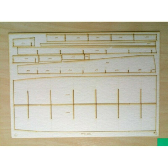 Laser Cutting for Orel 250/2 Heavy aircraft cruiser Kiev 1/200 Navy USSR 1975