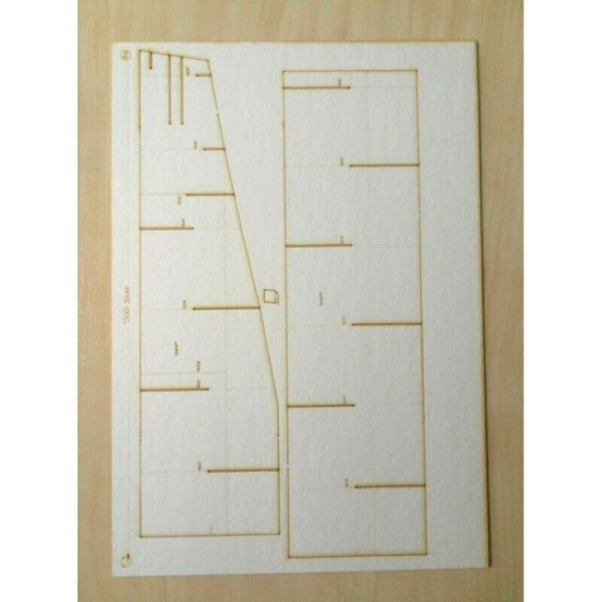 Laser Cutting for Orel 250/2 Heavy aircraft cruiser Kiev 1/200 Navy USSR 1975