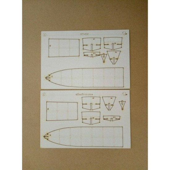 Laser Cutting for Orel 267/2 Basic minesweepers of the project 1265 Meltopol / BT-115 1/200 Navy