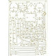 Laser Cutting for Orel 291/2 Fighter Reggiane Re.2000 Falco 1/33 Military Aviation, Italy, 1940