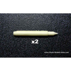 S-25OF heavy unguided rocket (2pcs) RESIN 1/72 Armory ACA7219