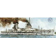 Wooden veneer decks for Orel 274/3 Battleship Friedrich der Grosse 1/200 Navy, Germany, 1912