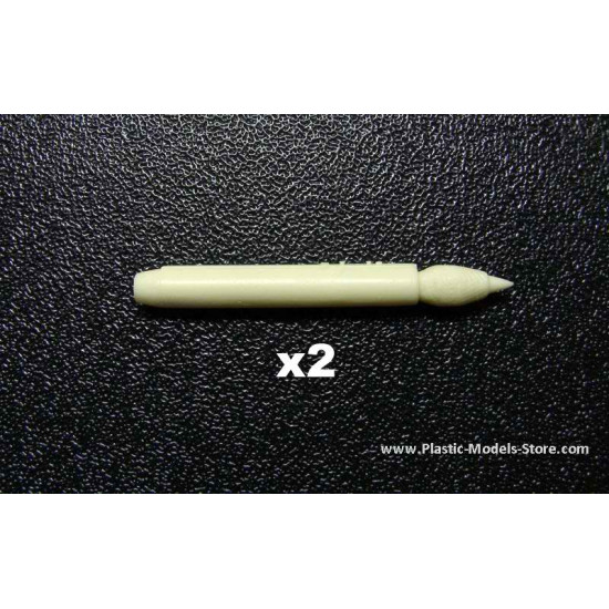 S-25OFM heavy unguided rocket (2pcs) RESIN 1/72 Armory ACA7220