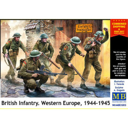 Master Box 3585 - 1/35 - British Infantry. Western Europe. 1944-1945 WWII