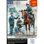 Master Box 35212 - 1/35 - Urgent Dispatch. German Military Men, WW II era