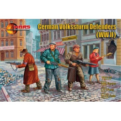 Mars Figures 72117 - 1/72 - German Volkssturm Defenders WW II 40 figures