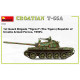 Miniart 37088 - 1/35 - CROATIAN T-55A - Soviet tank Military Miniatures 117 mm