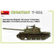 Miniart 37088 - 1/35 - CROATIAN T-55A - Soviet tank Military Miniatures 117 mm