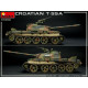 Miniart 37088 - 1/35 - CROATIAN T-55A - Soviet tank Military Miniatures 117 mm