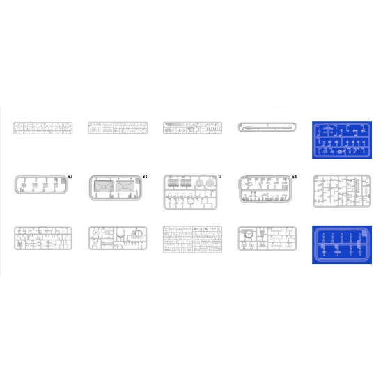 Miniart 37088 - 1/35 - CROATIAN T-55A - Soviet tank Military Miniatures 117 mm