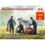 ICM 32109 - 1/32 German Luftwaffe Ground Personnel (1939-1945) 3 figures