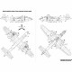 Decal for North American B-25C/D Mitchell Pin-Up Nose Art and Stencils 1/72 Scale Foxbot 72-023, Part 1