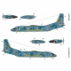 Masks for Antonov An-26, Ukranian Air Forces, digital camouflage (Use + Foxbot Decal) 1/72 Scale Foxbot FM 72-014