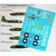 Decals for Douglas A-20 Boston Pin-Up Nose Art 1/48 Scale Foxbot 48-019A Part 1 (Stencils not included)
