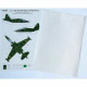 Masks for Su-25UB Blue 60, Ukranian Air Forces, clover camouflage (Use + Foxbot Decal) 1/48 Scale Foxbot FM 48-012