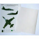 Masks for Su-25UB Blue 65, Ukranian Air Forces, clover camouflage (Use + Foxbot Decal) 1/48 Scale Foxbot FM 48-013