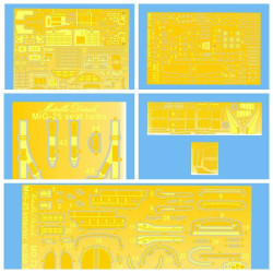 Bundle Metallic Details 1/72 MD7211+MD7212+MD7213+MD7214+MD7215 Detailing Set