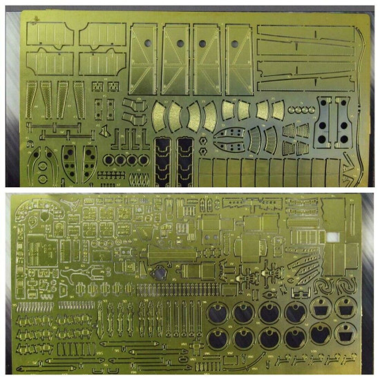 Bundle Metallic Details 1/48 MD4818+MD4819 Detailing for Ju-88 Exterior+Interior