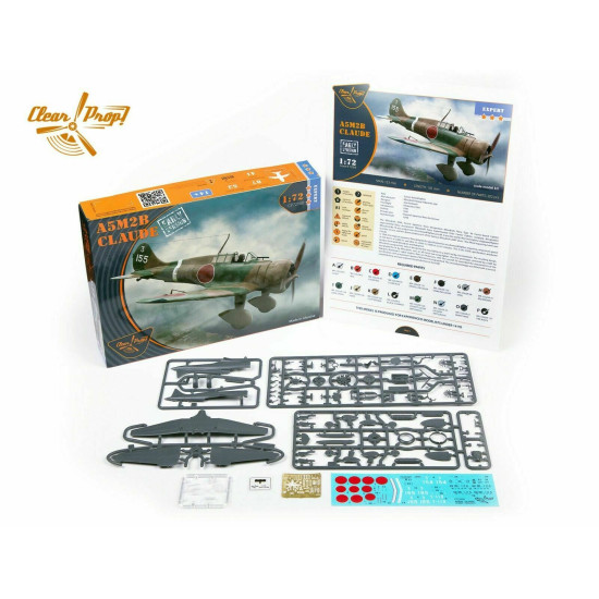 Clear Prop CP72008 1/72 A5M2b Claude early version scale model kit Length 105 mm