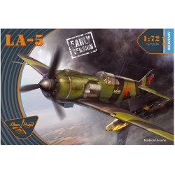 Clear Prop CP72014 - 1/72, La-5 early version scale model kit, Length 121 mm