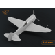 Clear Prop CP72014 - 1/72, La-5 early version scale model kit, Length 121 mm