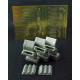 Bundle Metallic Details 1/48 MDR4818 MDR4819 MDR4820 AH-64 Apache PE & resin