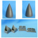 Bundle Metallic Details 1/48 MDR4840+MDR4841 B-1B Lancer Air Intakes + Nose cone