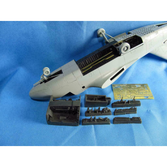 Bundle Metallic Details 1/48 MDR4843+MDR4845 S-3A/B Viking Bomb bay + Wheel bays
