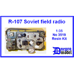 Dnepro Model DM3519 - 1/35, Soviet R-107 field radio, WWII,scale model kit