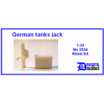 Dnepro Model DM3534 - 1/35, German tanks jack, WWII, Resin kit, parts - 20 pcs