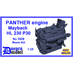 Dnepro Model - PANTHER engine Maybach HL 230 P30 WWII DM3539, 1/35 scale model kit