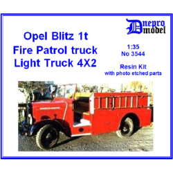 Dnepro Model DM3544 - 1/35, Opel Blitz 1t. Fire Patrol truck, scale model kit
