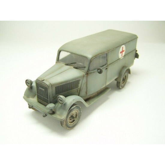 Dnepro Model DM3553 - 1/35, Opel Blitz 1t Lieferwagen, scale resin model kit