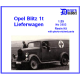 Dnepro Model DM3553 - 1/35, Opel Blitz 1t Lieferwagen, scale resin model kit