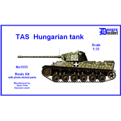 Dnepro Model DM3555 - 1/35 TAS Hungarian tank WWII, Resin scale model kit