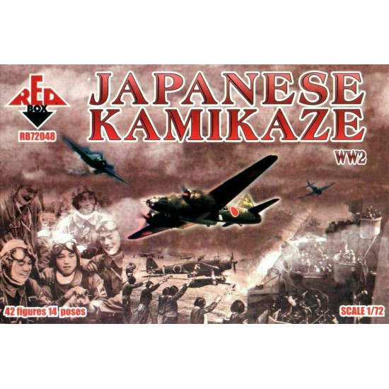 Red Box 1/72 Japanese Kamikaze WWII # 72048 