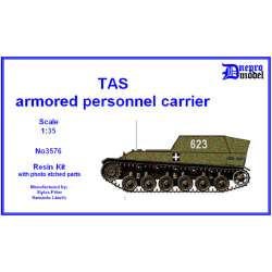 Dnepro Model DM3576 - 1/35, TAS Armored personnel carrier, WWII, scale model kit