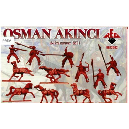 Bundle lot of Red Box Osman Akinci XVI-XVII Set 1,2 72092+72093 1/72 scale