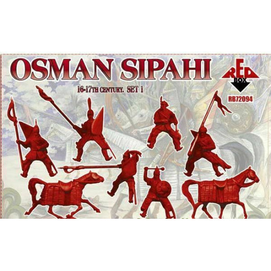 Bundle lot of Red Box Osman Sipahi XVI-XVII Set 1,2 72094+72095 1/72 scale