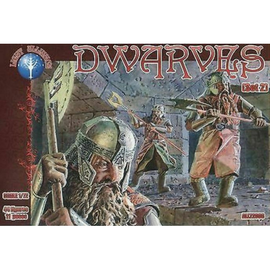 Bundle lot of Alliance Dwarves Figures Set 1,2 72007+72008 1/72 scale